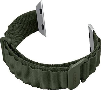 Rrip ore Puro Extreme Band për Apple Watch 4 5 6 7 SE 8 Ultra 44 45 49mm, Army Green