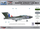 Model aeroplani Mirage Gloster Javelin F Mk9, plastik, për montim