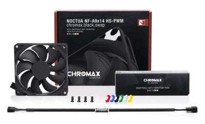 Ftohës Noctua NF-A9X14 HS-PWM CH.BK.S, 9.2 cm, i zi