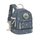 Shpinë për fëmijë Lässig Mini Backpack Happy Prints, ndarje e poshtme me zinxhir, motiv kafshe, blu e errët