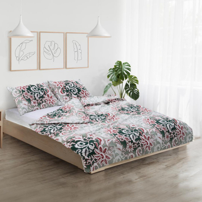 Set çarçafësh dopio Vera, 100% pambuk, 4 pjesë, shumëngjyrësh
