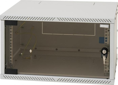 Kabinet mur për rrjet Triton Rxa 19", 6U, 550x400mm, gri e hapur