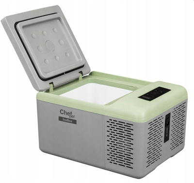 Портабилен фрижидер ChefOne IceBox C9P, 9L, 230V 12V 24V, сив