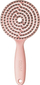 Furçë flokësh OSOM Round Brush, 23cm, najlon, rozë Lollipop