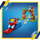 Lodër ndërtimi LEGO Sonic the Hedgehog 76990, Sonic Speed Sphere Challenge, 292 copa, shumëngjyrëshe