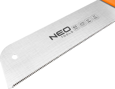 Sharrë dore Neo Japanese, 275mm, 11 TPI, e zezë