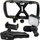 Set selfie me tripods dhe telekomandë Bluetooth TL-49T, llampë LED, mikrofon, i zi