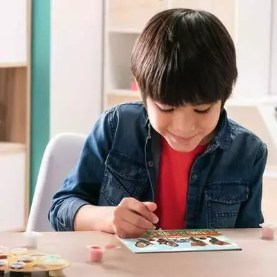 Сет сликање Ravensburger CreArt 23855 Мачки и Кучиња, Сликање по броеви, од 11 години