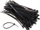 Set lidhëse kabllosh Cable Tie OPC-100X2.5, 100 copë, najlon rezistent, të zeza