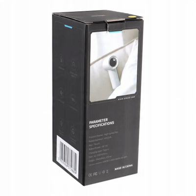 Ventilator portativ OEM HX-131B, bateri 3000 mAh, USB C, bezhë