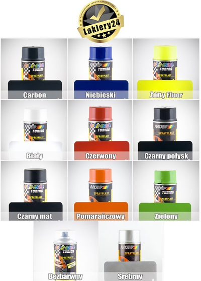 Боја спреј Sprayplast Orange Gloss, отстранлива, 500ml, портокалова со сјај