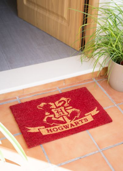 Tapet dere Harry Potter Hogwarts, fibra kokosi, bazë PVC kundër rrëshqitjes, shumengjyrësh