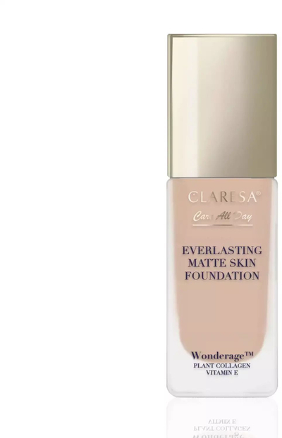 Fondatinë Claresa Everlasting Matte Skin 06 Natural Tan, matifikuese, 32ml