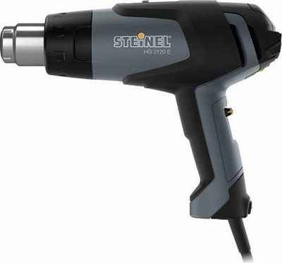 Pistoletë ajri të nxehtë Steinel HG 2120 E, 2200 W, 3 nivele ajri, gri e zezë