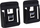 Set adapterash baterie BS Systems ProClick 1.0, 2 copë, për bateri 18V, i zi