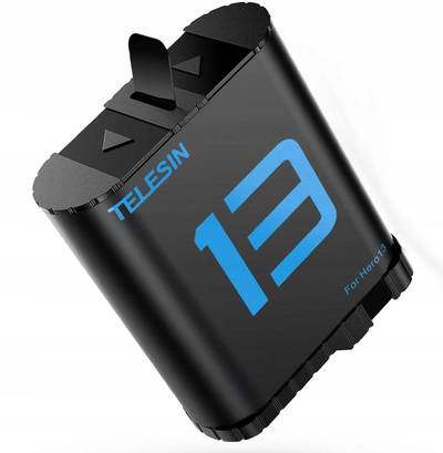 Bateri TELESIN për GoPro Hero 13, 1900mAh, e zezë