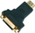 Adapter HDMI në DVI-D Jou Jye AVA 160, Full HD 1080p, i zi