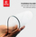Mbrojtës ekrani Crong 7D Nano Flexible Glass për Xiaomi Mi 10 Lite, xham hibrid 9H, transparent