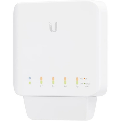 Switch rrjeti Ubiquiti UniFi USW-Flex, 5 porta Gigabit, PoE, i bardhë