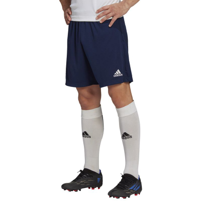 Спортски шорц adidas Entrada 22 Training H57488, рециклиран полиестер, за фудбал, темно сина (navy)