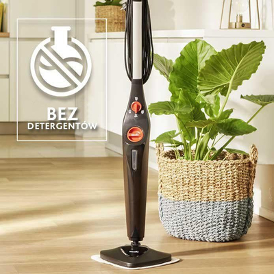 Vileda Steam Plus парна крпа, 1550W, 400ml, црна