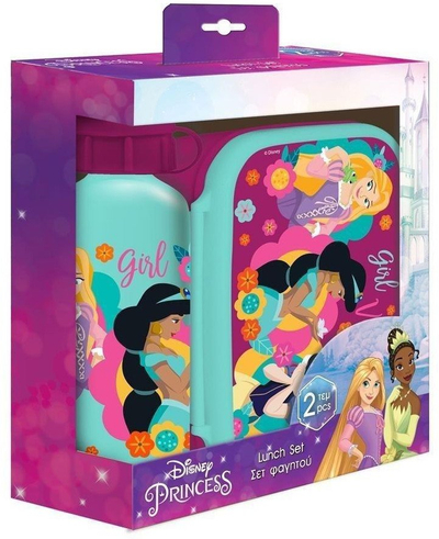 Set dreke Diakakis Frozen, lunchbox, shishe alumini 500ml, shumëngjyrësh