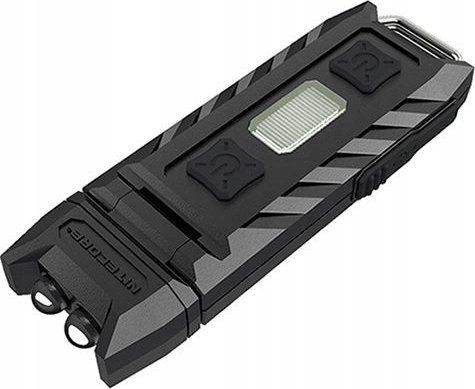 Dritë çelësash Nitecore THUMB LEO, 45 lumens, dritë e bardhë dhe UV, e zezë