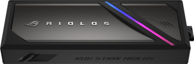 Kuti SSD Asus ROG Strix Aiolos, M.2, USB 3.2 Gen 2x2, e zezë