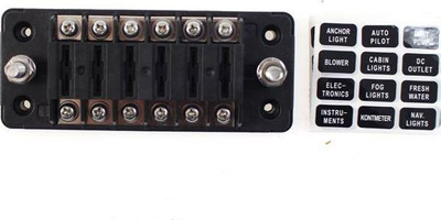 Kuti siguresash MTuning_F Type A, 6 qarqe, 12–32V, e zezë