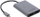 Adapter video InLine USB Type C në 2x DisplayPort, Dual Display, 4K, gri
