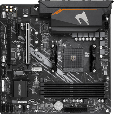 Pllakë amë Gigabyte B550M AORUS ELITE, AMD B550, DDR4, ATX