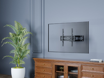 Mbajtëse muri TV Tracer Wallflex, 37-70", 40kg, e zezë