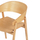 Karrige ngrënieje Canop 56,5x61x74Hcm (HM9950.01)