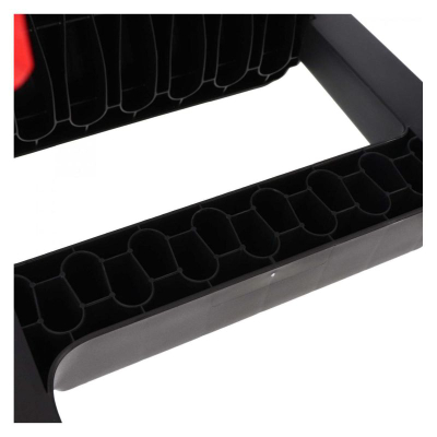 Shkallë palos Kistenberg Titan KLD4565, plastike, 2 shkallë, e zezë
