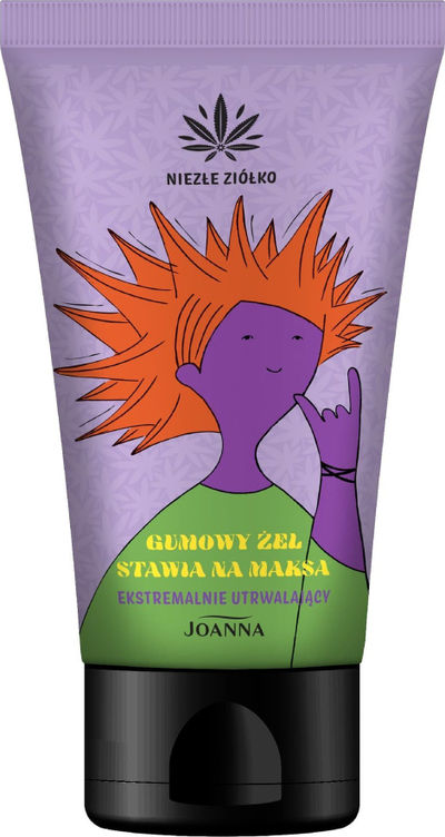 Xhel flokësh Joanna Niezłe Ziółko Rubber, 150 ml