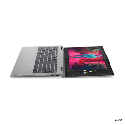 Laptop Lenovo Yoga 7, 14’’, AMD Ryzen 7 8840HS, 16GB RAM, 1TB SSD, Integrated AMD Radeon 780M, i hirtë