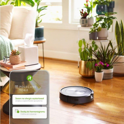 Fshesë me korent robot iRobot Roomba J7, Wi‑Fi, komandohet me aplikacion, grafit