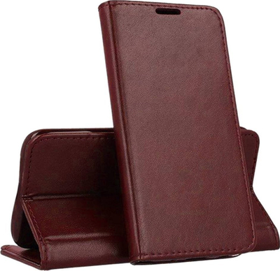 Futrollë OEM Smart Magnetic për Samsung Galaxy S24, ngjyrë bordo