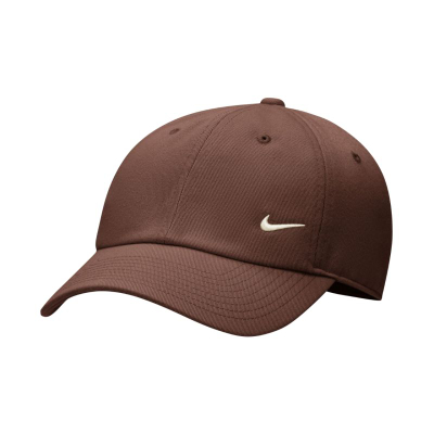 Шапка Nike Club Unstructured, органски памук, Fauna Brown Sail