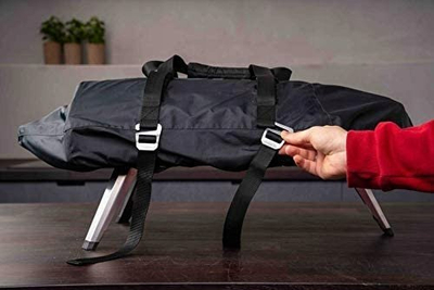 Mbulesë furre për picë Ooni Fyra 12 Carry Cover, e papërshkueshme nga uji, me rripa transporti, gri