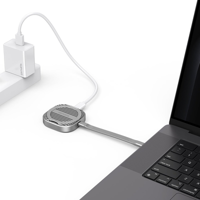 Kasetë SSD 4smarts Magnetic, deri 4TB, 3 porta USB-C, gri