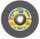 Disk bluarës Klingspor A24N Supra, 180mm, 6mm, qendër e zhytur