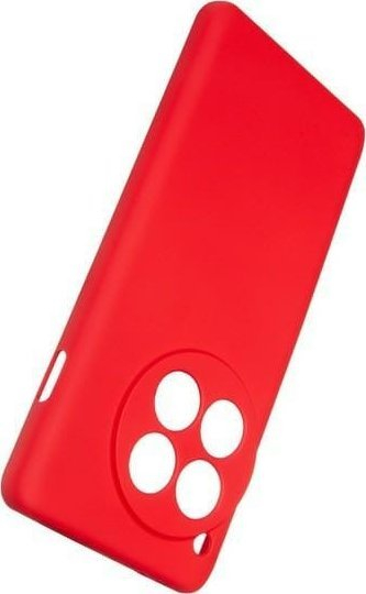 Mbulesë silikoni Beline për OnePlus 12 5G, kundër rrëshqitjes, e kuqe