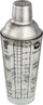 Shaker koktejesh Xavax, 400ml, qelq, transparent me elemente argjendi