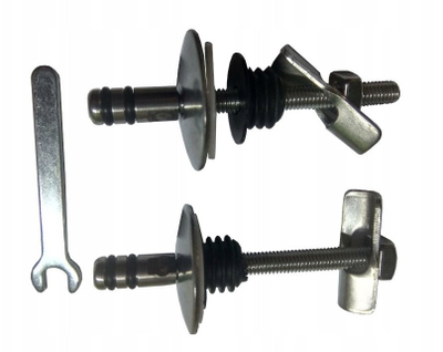 Set montimi kapaku tualeti Cersanit Metropolitan Urb K99-0239, çelik i kromuar, 2 copë, argjend