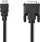 Kabllo HDMI në DVI Nedis CCGL34800BK20, 2m, Full HD 1080p, e zezë