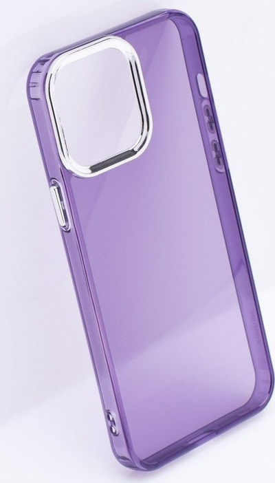Këse Pearl për Xiaomi Redmi Note 13 4G, TPU i butë, gjysmë i tejdukshëm, vjollcë