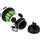 Shishe uji e palosshme Spokey Cort 941259, 520ml, silikon, jeshile