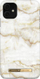 Mbulesë telefoni iDeal of Sweden Fashion, për iPhone 11 XR, Golden Pearl Marble, e bardhë me të artë