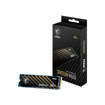 Disk SSD MSI SPATIUM M450, 500GB, PCIe 4.0 NVMe
